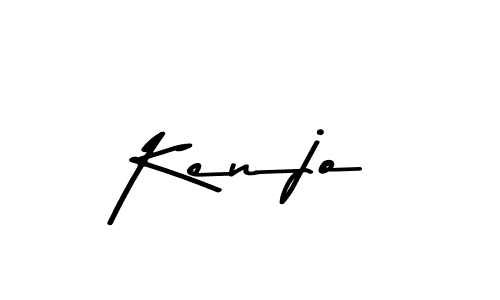 How to make Kenjo signature? Asem Kandis PERSONAL USE is a professional autograph style. Create handwritten signature for Kenjo name. Kenjo signature style 9 images and pictures png