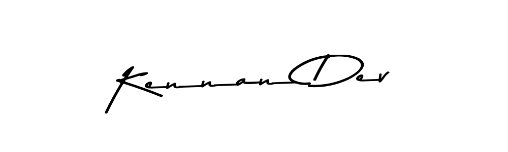 How to make Kennan Dev signature? Asem Kandis PERSONAL USE is a professional autograph style. Create handwritten signature for Kennan Dev name. Kennan Dev signature style 9 images and pictures png