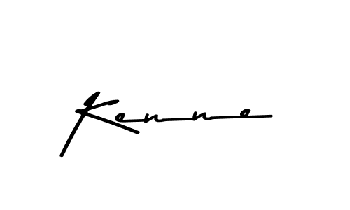 How to make Kenne signature? Asem Kandis PERSONAL USE is a professional autograph style. Create handwritten signature for Kenne name. Kenne signature style 9 images and pictures png