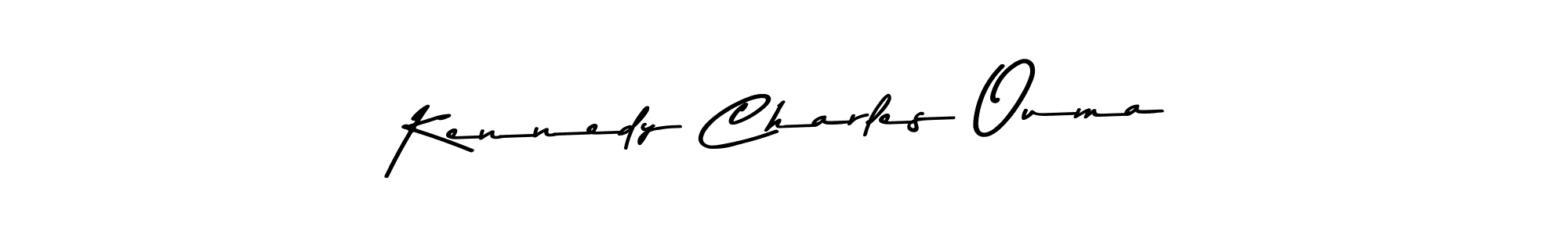 Make a beautiful signature design for name Kennedy Charles Ouma. With this signature (Asem Kandis PERSONAL USE) style, you can create a handwritten signature for free. Kennedy Charles Ouma signature style 9 images and pictures png