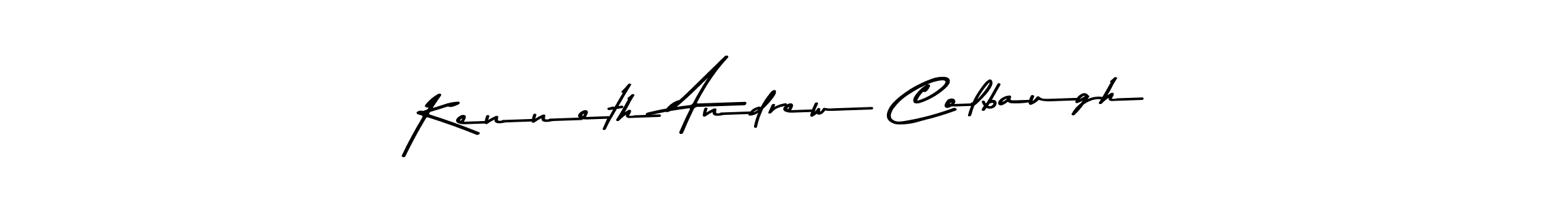 Make a beautiful signature design for name Kenneth Andrew Colbaugh. With this signature (Asem Kandis PERSONAL USE) style, you can create a handwritten signature for free. Kenneth Andrew Colbaugh signature style 9 images and pictures png