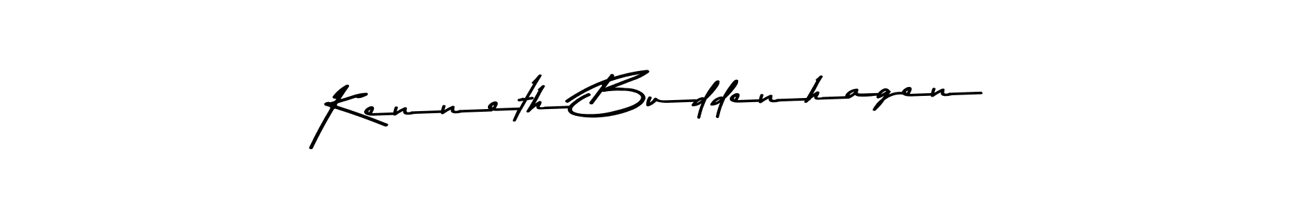 Design your own signature with our free online signature maker. With this signature software, you can create a handwritten (Asem Kandis PERSONAL USE) signature for name Kenneth Buddenhagen. Kenneth Buddenhagen signature style 9 images and pictures png