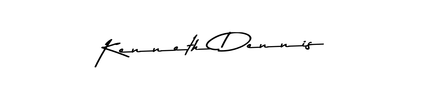You should practise on your own different ways (Asem Kandis PERSONAL USE) to write your name (Kenneth Dennis) in signature. don't let someone else do it for you. Kenneth Dennis signature style 9 images and pictures png
