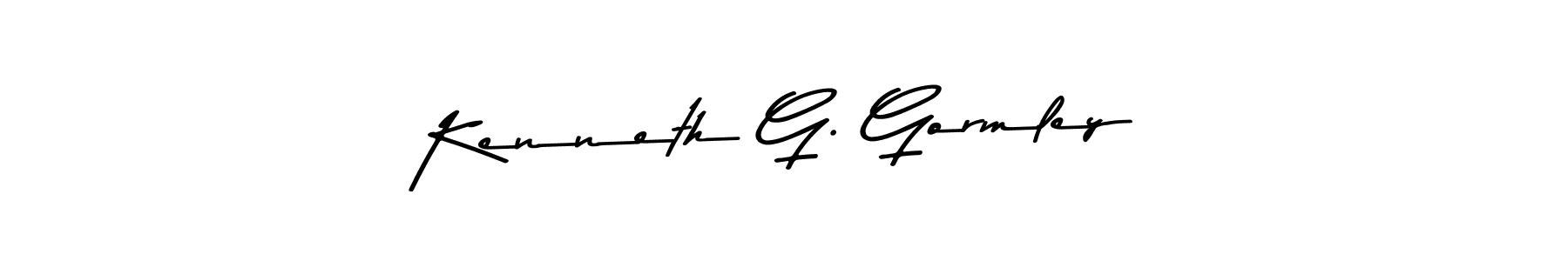 Use a signature maker to create a handwritten signature online. With this signature software, you can design (Asem Kandis PERSONAL USE) your own signature for name Kenneth G. Gormley. Kenneth G. Gormley signature style 9 images and pictures png