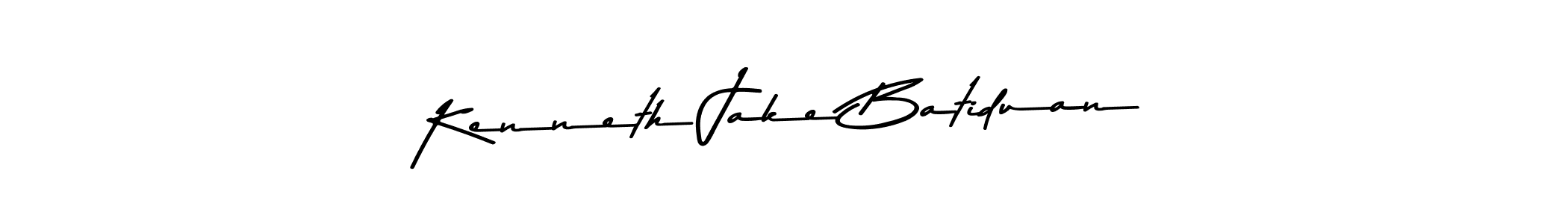 How to make Kenneth Jake Batiduan signature? Asem Kandis PERSONAL USE is a professional autograph style. Create handwritten signature for Kenneth Jake Batiduan name. Kenneth Jake Batiduan signature style 9 images and pictures png