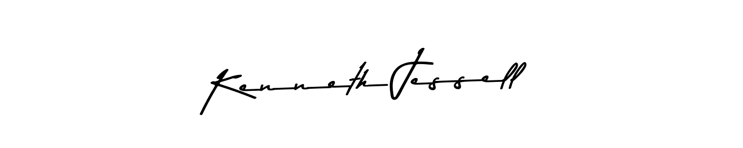 Use a signature maker to create a handwritten signature online. With this signature software, you can design (Asem Kandis PERSONAL USE) your own signature for name Kenneth Jessell. Kenneth Jessell signature style 9 images and pictures png