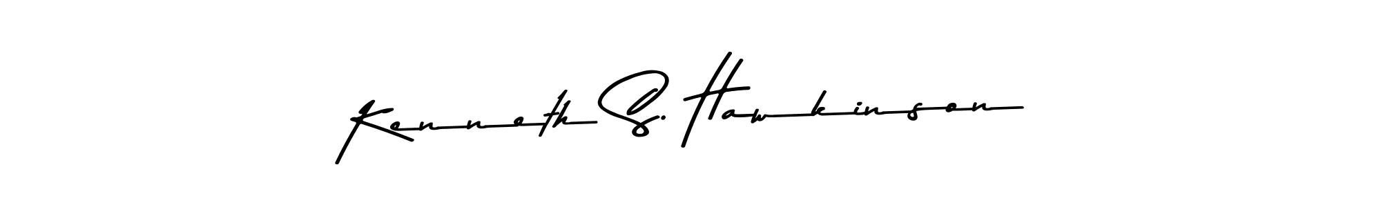 Make a beautiful signature design for name Kenneth S. Hawkinson. Use this online signature maker to create a handwritten signature for free. Kenneth S. Hawkinson signature style 9 images and pictures png