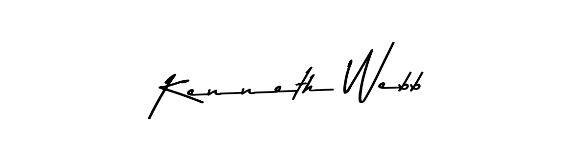 The best way (Asem Kandis PERSONAL USE) to make a short signature is to pick only two or three words in your name. The name Kenneth Webb include a total of six letters. For converting this name. Kenneth Webb signature style 9 images and pictures png