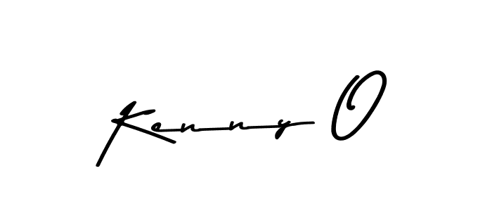 Use a signature maker to create a handwritten signature online. With this signature software, you can design (Asem Kandis PERSONAL USE) your own signature for name Kenny O. Kenny O signature style 9 images and pictures png