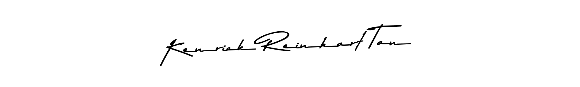 Kenrick Reinhart Tan stylish signature style. Best Handwritten Sign (Asem Kandis PERSONAL USE) for my name. Handwritten Signature Collection Ideas for my name Kenrick Reinhart Tan. Kenrick Reinhart Tan signature style 9 images and pictures png