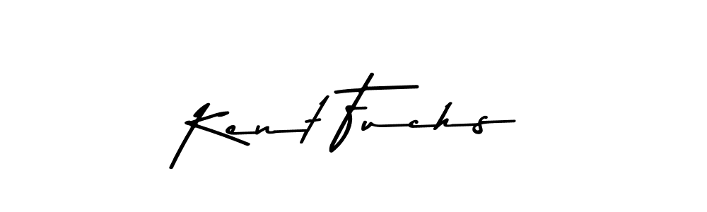 Design your own signature with our free online signature maker. With this signature software, you can create a handwritten (Asem Kandis PERSONAL USE) signature for name Kent Fuchs. Kent Fuchs signature style 9 images and pictures png