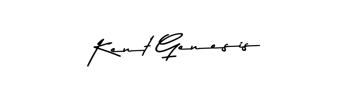 Kent Genesis stylish signature style. Best Handwritten Sign (Asem Kandis PERSONAL USE) for my name. Handwritten Signature Collection Ideas for my name Kent Genesis. Kent Genesis signature style 9 images and pictures png