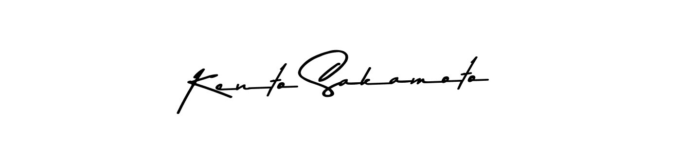 How to make Kento Sakamoto signature? Asem Kandis PERSONAL USE is a professional autograph style. Create handwritten signature for Kento Sakamoto name. Kento Sakamoto signature style 9 images and pictures png