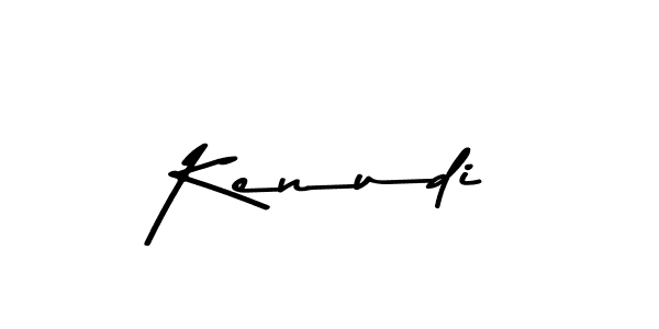 Use a signature maker to create a handwritten signature online. With this signature software, you can design (Asem Kandis PERSONAL USE) your own signature for name Kenudi. Kenudi signature style 9 images and pictures png