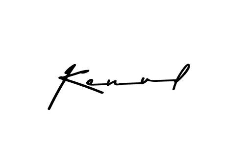 Here are the top 10 professional signature styles for the name Kenul. These are the best autograph styles you can use for your name. Kenul signature style 9 images and pictures png