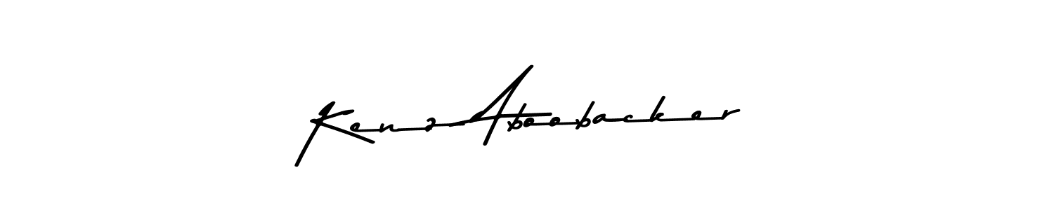 It looks lik you need a new signature style for name Kenz Aboobacker. Design unique handwritten (Asem Kandis PERSONAL USE) signature with our free signature maker in just a few clicks. Kenz Aboobacker signature style 9 images and pictures png