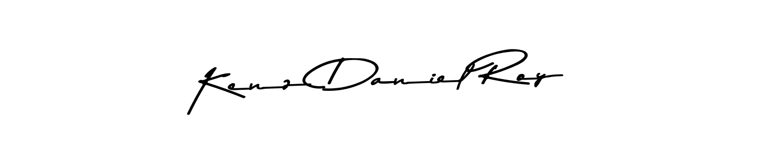 Also You can easily find your signature by using the search form. We will create Kenz Daniel Roy name handwritten signature images for you free of cost using Asem Kandis PERSONAL USE sign style. Kenz Daniel Roy signature style 9 images and pictures png