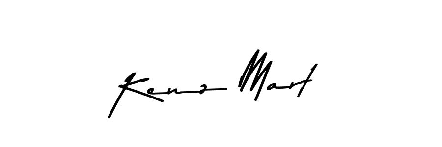 Make a beautiful signature design for name Kenz Mart. With this signature (Asem Kandis PERSONAL USE) style, you can create a handwritten signature for free. Kenz Mart signature style 9 images and pictures png