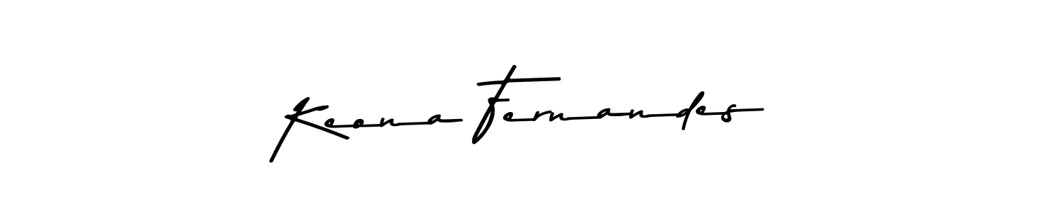 You can use this online signature creator to create a handwritten signature for the name Keona Fernandes. This is the best online autograph maker. Keona Fernandes signature style 9 images and pictures png