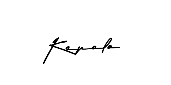 Asem Kandis PERSONAL USE is a professional signature style that is perfect for those who want to add a touch of class to their signature. It is also a great choice for those who want to make their signature more unique. Get Kepolo name to fancy signature for free. Kepolo signature style 9 images and pictures png