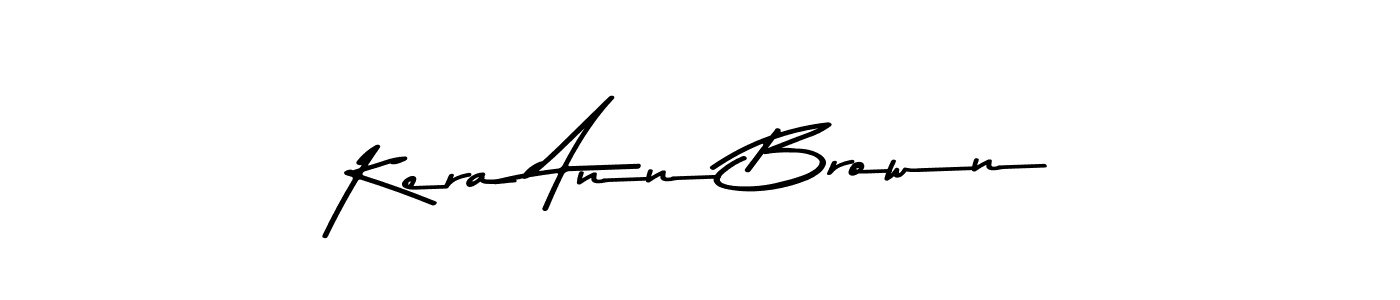 Also You can easily find your signature by using the search form. We will create Kera Ann Brown name handwritten signature images for you free of cost using Asem Kandis PERSONAL USE sign style. Kera Ann Brown signature style 9 images and pictures png