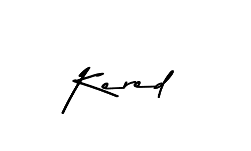 This is the best signature style for the Kered name. Also you like these signature font (Asem Kandis PERSONAL USE). Mix name signature. Kered signature style 9 images and pictures png