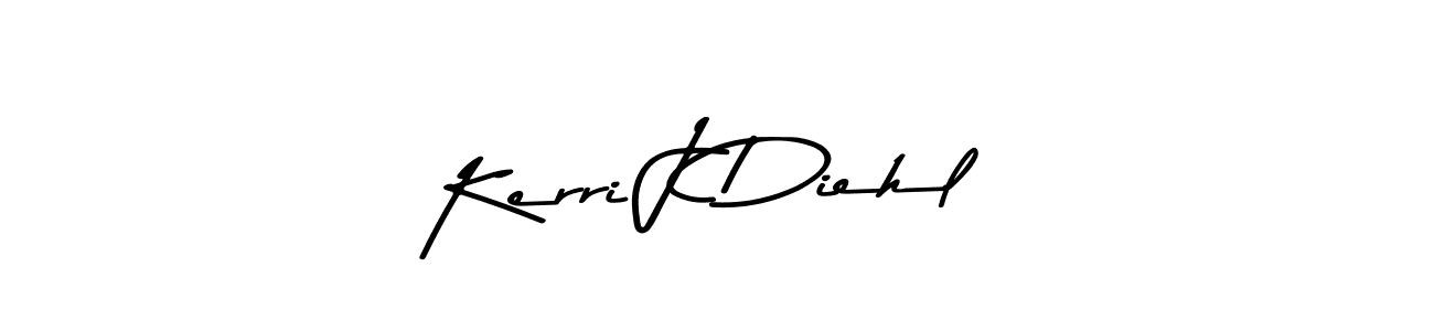 Kerri J Diehl stylish signature style. Best Handwritten Sign (Asem Kandis PERSONAL USE) for my name. Handwritten Signature Collection Ideas for my name Kerri J Diehl. Kerri J Diehl signature style 9 images and pictures png