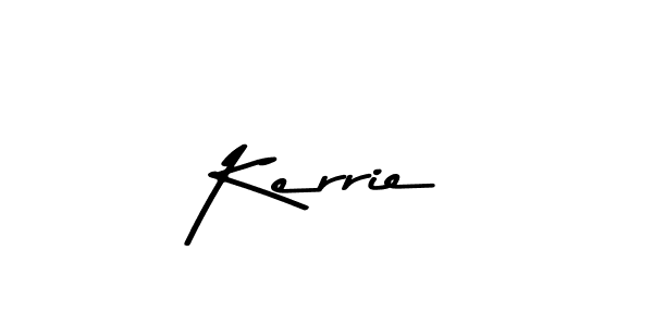 Kerrie stylish signature style. Best Handwritten Sign (Asem Kandis PERSONAL USE) for my name. Handwritten Signature Collection Ideas for my name Kerrie. Kerrie signature style 9 images and pictures png