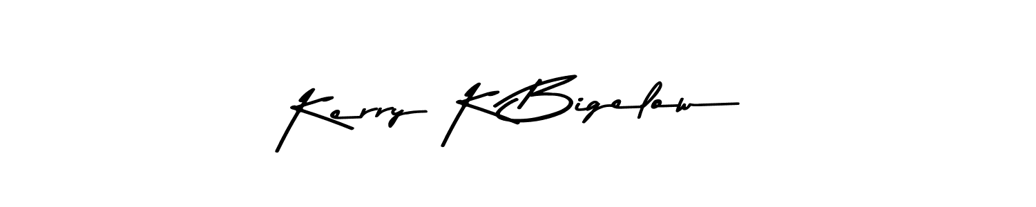 Also we have Kerry K Bigelow name is the best signature style. Create professional handwritten signature collection using Asem Kandis PERSONAL USE autograph style. Kerry K Bigelow signature style 9 images and pictures png