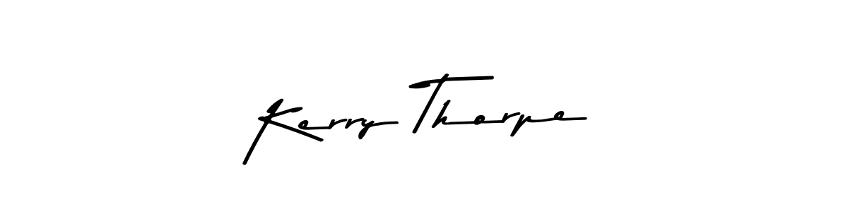 See photos of Kerry Thorpe official signature by Spectra . Check more albums & portfolios. Read reviews & check more about Asem Kandis PERSONAL USE font. Kerry Thorpe signature style 9 images and pictures png