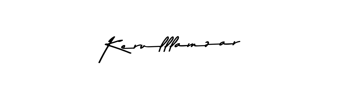 The best way (Asem Kandis PERSONAL USE) to make a short signature is to pick only two or three words in your name. The name Kerulllamzar include a total of six letters. For converting this name. Kerulllamzar signature style 9 images and pictures png