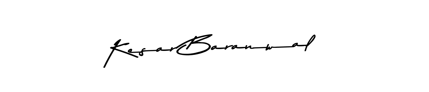 You should practise on your own different ways (Asem Kandis PERSONAL USE) to write your name (Kesar Baranwal) in signature. don't let someone else do it for you. Kesar Baranwal signature style 9 images and pictures png