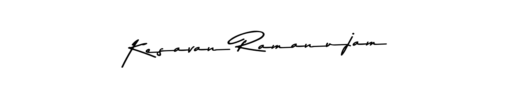 Asem Kandis PERSONAL USE is a professional signature style that is perfect for those who want to add a touch of class to their signature. It is also a great choice for those who want to make their signature more unique. Get Kesavan Ramanujam name to fancy signature for free. Kesavan Ramanujam signature style 9 images and pictures png