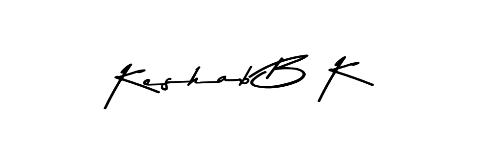 How to Draw Keshab B K signature style? Asem Kandis PERSONAL USE is a latest design signature styles for name Keshab B K. Keshab B K signature style 9 images and pictures png