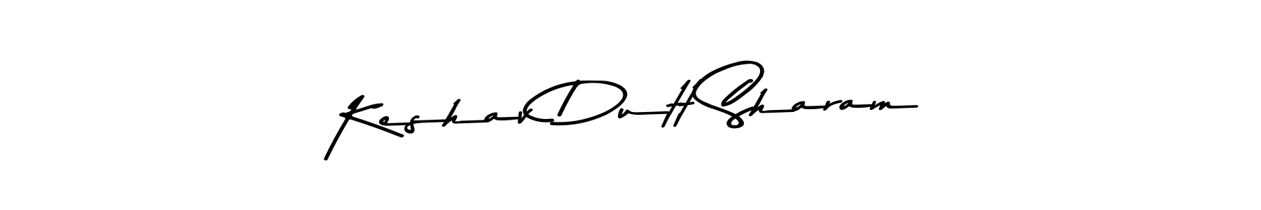Keshav Dutt Sharam stylish signature style. Best Handwritten Sign (Asem Kandis PERSONAL USE) for my name. Handwritten Signature Collection Ideas for my name Keshav Dutt Sharam. Keshav Dutt Sharam signature style 9 images and pictures png