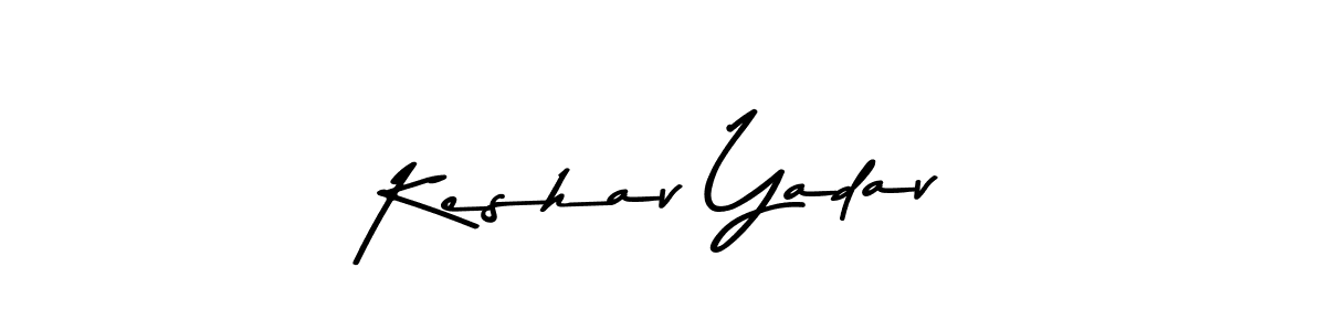 Make a beautiful signature design for name Keshav Yadav. With this signature (Asem Kandis PERSONAL USE) style, you can create a handwritten signature for free. Keshav Yadav signature style 9 images and pictures png