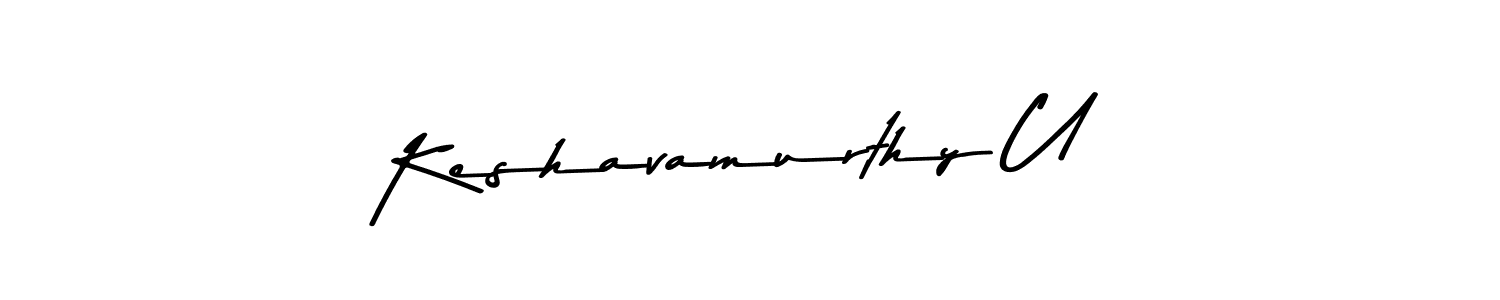 This is the best signature style for the Keshavamurthy U name. Also you like these signature font (Asem Kandis PERSONAL USE). Mix name signature. Keshavamurthy U signature style 9 images and pictures png