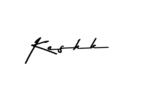 Create a beautiful signature design for name Keshk. With this signature (Asem Kandis PERSONAL USE) fonts, you can make a handwritten signature for free. Keshk signature style 9 images and pictures png