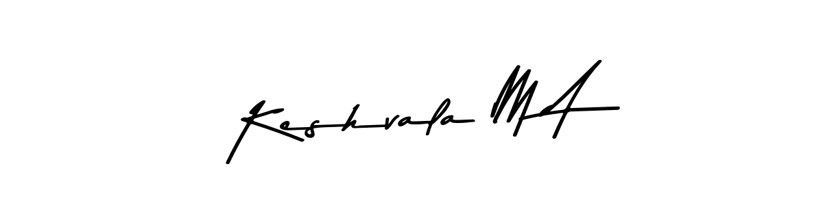 Make a beautiful signature design for name Keshvala M A. Use this online signature maker to create a handwritten signature for free. Keshvala M A signature style 9 images and pictures png