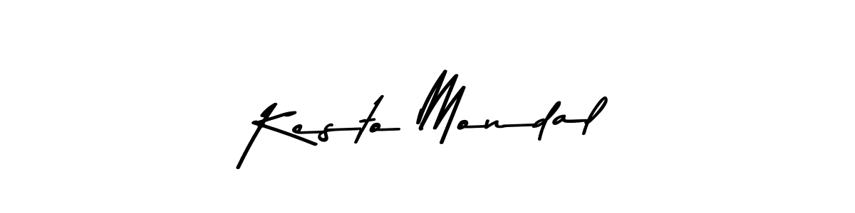 How to Draw Kesto Mondal signature style? Asem Kandis PERSONAL USE is a latest design signature styles for name Kesto Mondal. Kesto Mondal signature style 9 images and pictures png