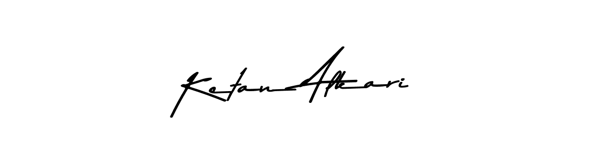 Similarly Asem Kandis PERSONAL USE is the best handwritten signature design. Signature creator online .You can use it as an online autograph creator for name Ketan Alkari. Ketan Alkari signature style 9 images and pictures png