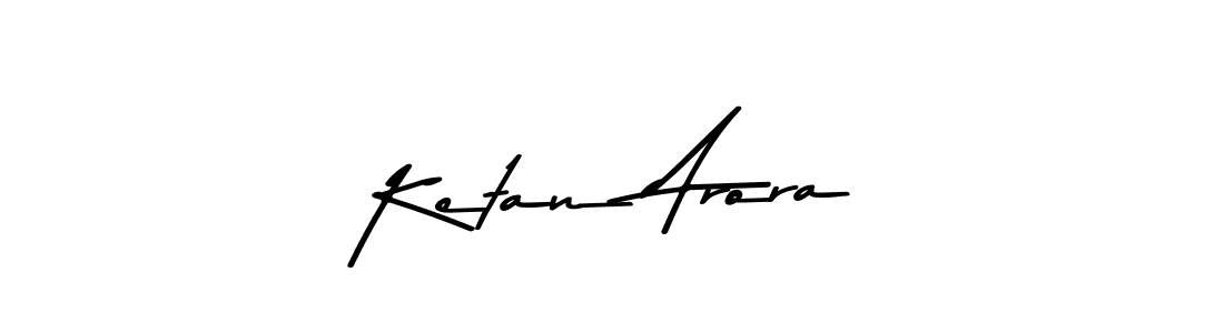 Also we have Ketan Arora name is the best signature style. Create professional handwritten signature collection using Asem Kandis PERSONAL USE autograph style. Ketan Arora signature style 9 images and pictures png