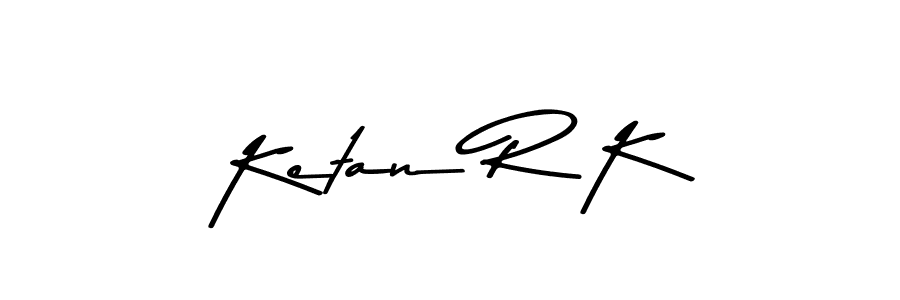 You should practise on your own different ways (Asem Kandis PERSONAL USE) to write your name (Ketan R K) in signature. don't let someone else do it for you. Ketan R K signature style 9 images and pictures png