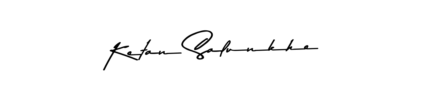 Similarly Asem Kandis PERSONAL USE is the best handwritten signature design. Signature creator online .You can use it as an online autograph creator for name Ketan Salunkhe. Ketan Salunkhe signature style 9 images and pictures png