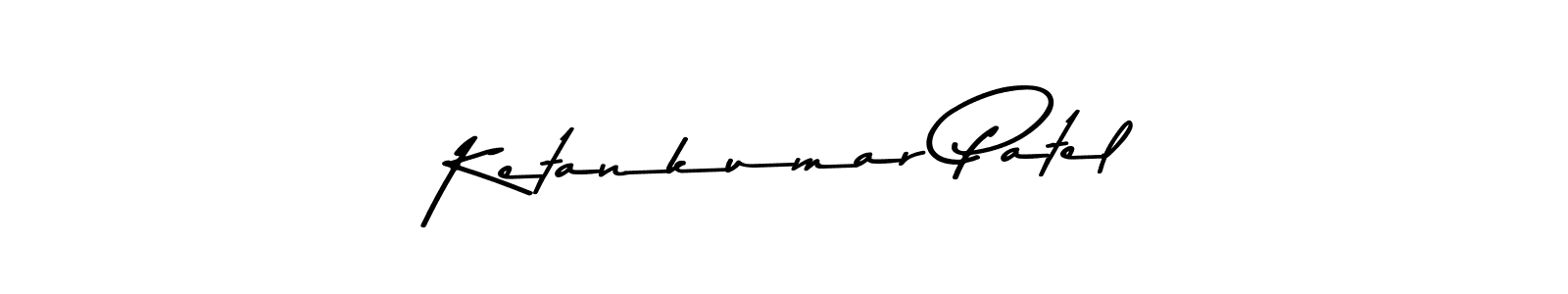 Ketankumar Patel stylish signature style. Best Handwritten Sign (Asem Kandis PERSONAL USE) for my name. Handwritten Signature Collection Ideas for my name Ketankumar Patel. Ketankumar Patel signature style 9 images and pictures png