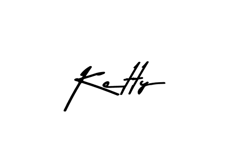 Design your own signature with our free online signature maker. With this signature software, you can create a handwritten (Asem Kandis PERSONAL USE) signature for name Ketty. Ketty signature style 9 images and pictures png