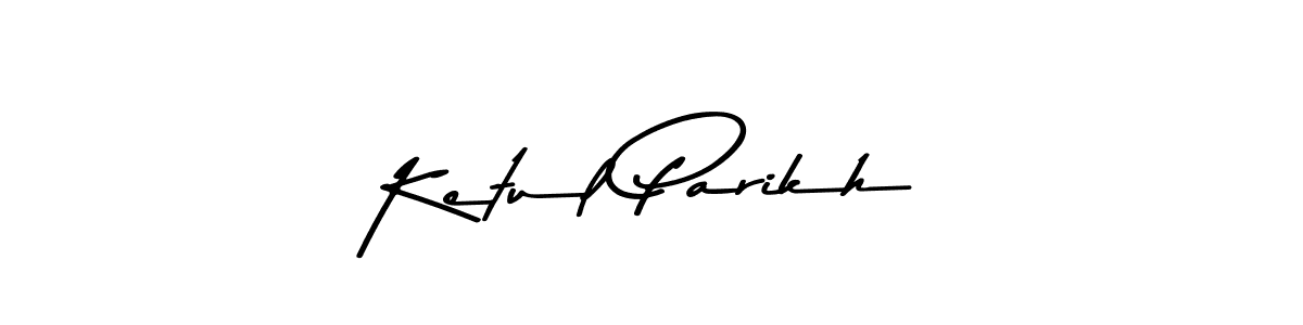 Also we have Ketul Parikh name is the best signature style. Create professional handwritten signature collection using Asem Kandis PERSONAL USE autograph style. Ketul Parikh signature style 9 images and pictures png