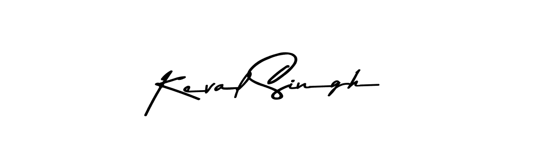 Use a signature maker to create a handwritten signature online. With this signature software, you can design (Asem Kandis PERSONAL USE) your own signature for name Keval Singh. Keval Singh signature style 9 images and pictures png