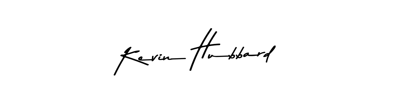 How to make Kevin Hubbard name signature. Use Asem Kandis PERSONAL USE style for creating short signs online. This is the latest handwritten sign. Kevin Hubbard signature style 9 images and pictures png