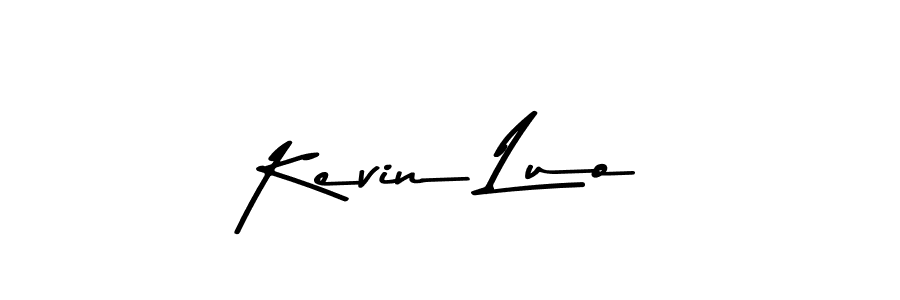 Create a beautiful signature design for name Kevin Luo. With this signature (Asem Kandis PERSONAL USE) fonts, you can make a handwritten signature for free. Kevin Luo signature style 9 images and pictures png